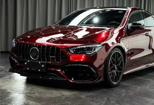 LZLRUN Premium Glossy Liquid Metal Red Vinyl Wrap Sticker for Car DIY Self Adhesive Decal Super Gloss Blood Red Wrap Film (1ft × 5ft) - Image 6