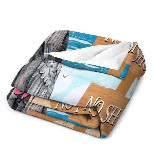 Couverture confortable et respirante flanelle style rétro