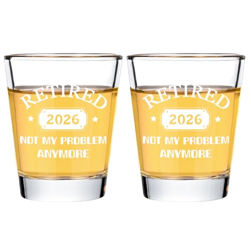 Futtumy Retirement Gifts for Men Women, Retired 2026 Not My