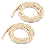 2026 Upgraded BVD0455-01 RV Roof Vent Seal 51' (2 Pack), RV Vinyl Seal Replacement for Roof Vents Fit with Most Roof Vents
