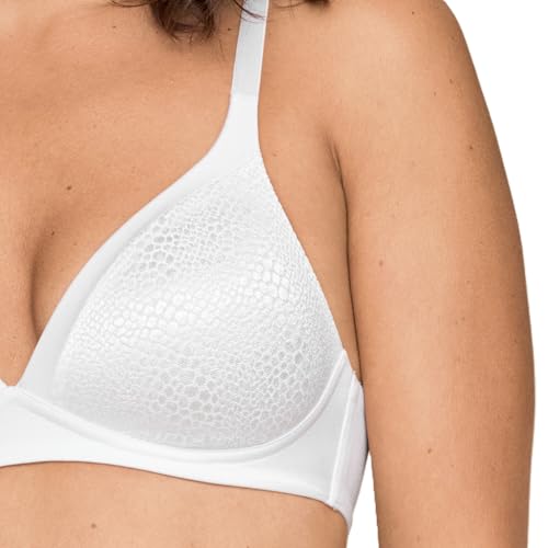 Image of Warner's Women's Blissful Benefits Women's Back-Smoothing Comfort Wireless Lift T-Shirt Bra W4013