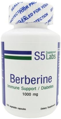 S5 Berberine 1000mg per Serving