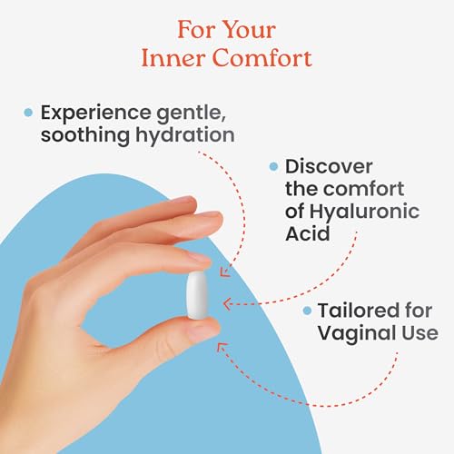 NewLife Naturals Hyaluronic Acid Vaginal Suppositories for Women | Vaginal Moisturizer | Dryness Irritation Atrophy | Menopause Relief Perimenopause Support, 24 Inserts- 60 Day Use - Thumbnail 5