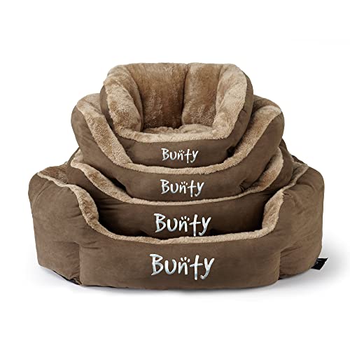Bunty-Polar-Dog-Pet-Bed-Soft-Cosy-Fleece-Fur-Warm-Cushion-Basket-Machine-Washable-High-Sided-Cat-Small-Animal-Brown-X-Large-Made-in-the-United-Kingdom