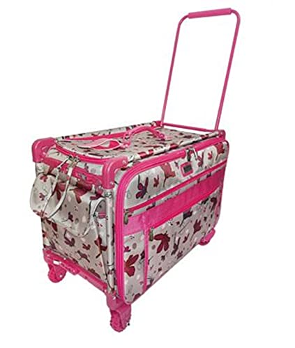Tutto Luggage Tutto Large Machine on Wheels Daisie-Pink Notion