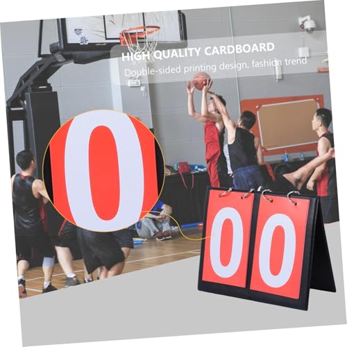 Marcador portátil dobles caras BESPORTBLE para baloncesto miniatura 4