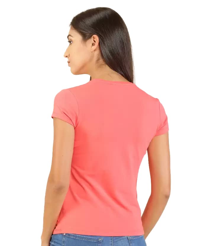 Image of Lyra Women's Cotton Regular Fit T-Shirt