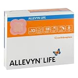 Smith & Nephew 373-9380 Allevyn Life - Condimento grande, 15,4 cm x 15,4 cm, confezione da 10