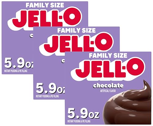 Jell-O Chocolate Instant Pudding & Pie Filling Mix, 5.9 oz