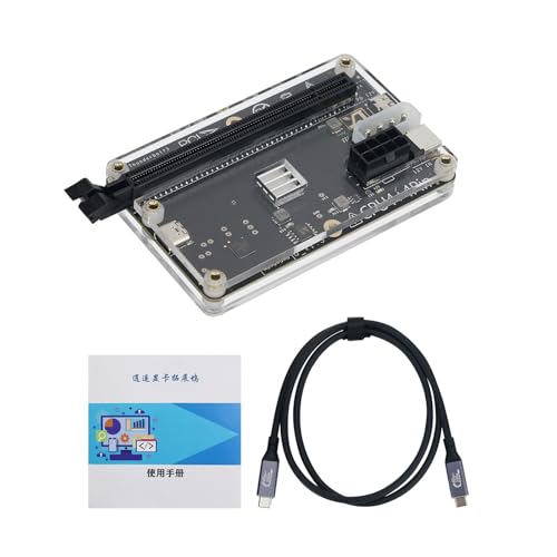 Image of External Graphics Card Dock- Thunderbolt 4 & 3, EGPU Dock, Intel JHL6340 Controller Chip