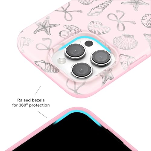 Coque pour iPhone 16 Pro compatible MagSafe antichoc étui été rose - 4