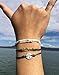 choice of all Cute Bracelets Sunflower Bracelet Boho Surfer Friendship Bracelet Adjustable String Blue Bracelet for Women Trendy Jewelry Gifts