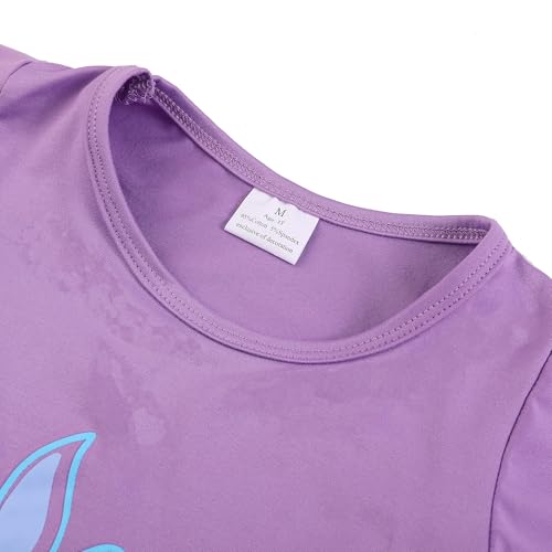 Image of Easter Toddler Girls T-Shirts Bunny Short Sleeve Shirts Kids T Shirts Cotton Girls Summer Tops 3-8Y