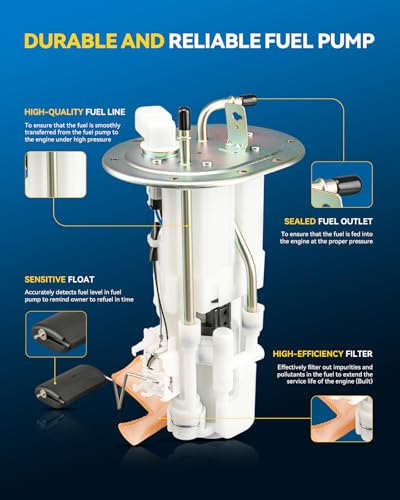 Image of PHILTOP Electric Fuel Pump Assembly FG1685 Fit for Hyundai Azera