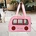 Baoblaze Cat Carrier Bag Pet Bag Multiuse Pet Pouch Mesh Handbag Pet Travel Bag for Small Dog Transport Shopping Small Animal Fishing, Pink