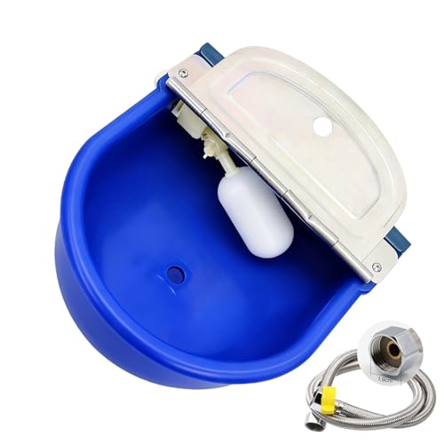 Automatic Cow Water Bowl Drinker Float Touch Switching Waterer Cups Goat Cattle Horse Livestock Watering Dog Water Trough
