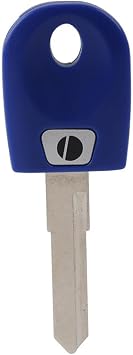 Cnaloo12 Blue Motorcycle Blank Key Uncut Blade Motorcycle Blank Key Replacement For Ducati 939 797 821 1198 Monster 1200 Hypermotard