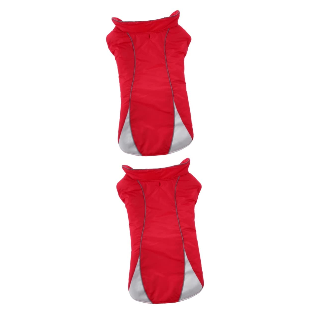 Hunderegenmäntel wasserdicht, Hunderegenmantel, 2-tlg. Haustier-Welpenkleidung Poncho Regenmantel Hundemantel Reflektorweste Hunde Wärmeweste Hundekleidung Haus