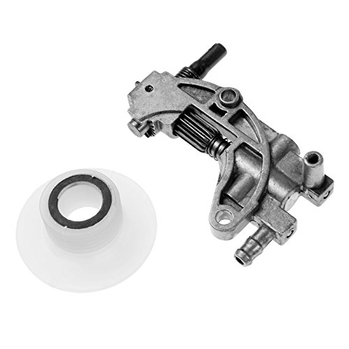 Drive Chainsaw Oil Pump with Gear Worm Set for Chainsaw 4500 5200 5800 45CC 52CC 58CC Chain Saw Parts - Thumbnail 3