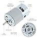 ZVKV 775 DC Motor 24V 20000RPM High Speed Double Ball Bearing Micro Motor, Large Torque Low Noise for DIY Electric Tools, Small Machinery