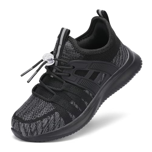 Boys Girls Sneakers Lightweight Kids Tennis Shoes Breathable Running Shoes Comfortable Toddler/Little Kid/Big Kid