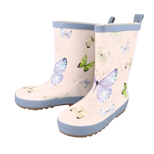 maximo Gummistiefel Schmetterling Reflekt 3M Jerseyfutter