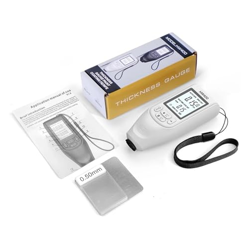 Medidor de Espesor para Pintura de Auto HW-400 Preciso miniatura 6