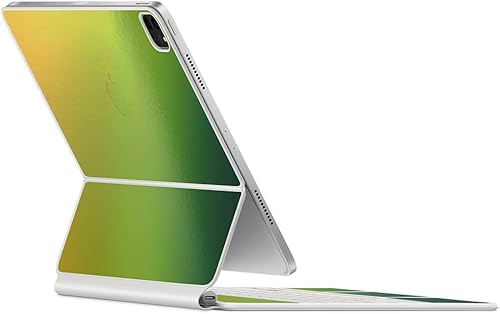 Vista 127 de SopiGuard Skin for 2021 Magic Keyboard Case 12.9 - Adhesivo de vinilo de precisión de borde a borde superior, teclado y panel trasero (gris carbono)