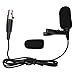 BNKENX Lapel Microphone Lavalier Microphone Unidirectional Condenser Microphone Compatible with Shure Wireless Transmitter(Mini XLR TA4F Connector) for Shure Radio Mic Wireless bodypack Transmitter