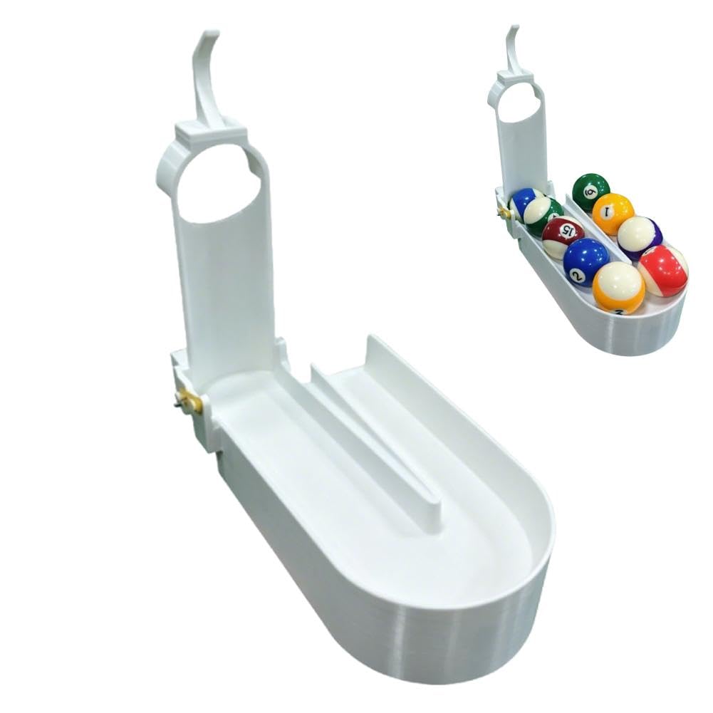 Estante de entrenamiento de billar y billar, máquina de entrenamiento manual para pelotas de billar, dispensador de punto fijo de una sola bola, mejora la precisión y el control de tacos, para