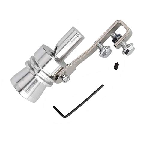 Suuonee Turbo Sound Simulator Pfeife, Trompetentyp Universal-Auspuffrohr Druckbegrenzungsventil Simulator Whistle Sound[XL]