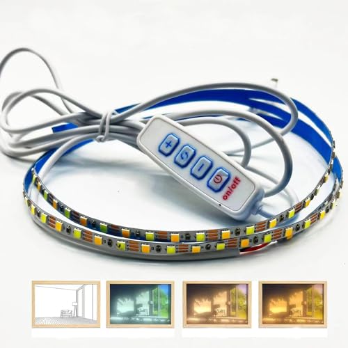 Tira LED flexible 5V USB 16.4ft 600 LEDs regulable miniatura 1