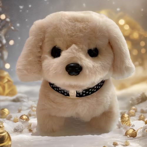 SansRealmL Elektrischer Hund für Kinder, Spielzeug Hund Der Bellt und Läuft, Batteriebetrieben, ideales Kinderspielzeug