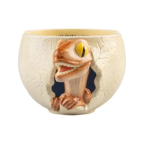 Grupo Erik Bowl Schüssel Jurassic Park Dolomit Schale Groß 800 ml Müslischale - Offizieller Jurassic World Deko Geschenke Merch