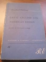 great english ; american essays B000Y1BUWW Book Cover