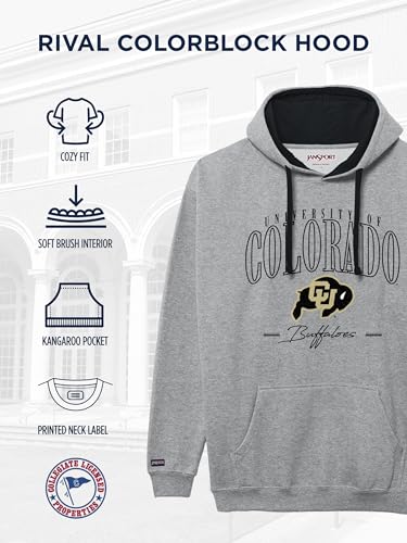 Image of JanSport NCAA unisex-adult Rival Colorblock Hood