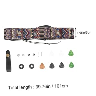 ERINGOGO 4 Ensembles Sangle De Guitare Ensemble Ukulélé Pick Bandoulière En Cuir Médiators De Guitare Électrique Sangle De Guitare Acoustique Basse Guitare Ceinture Décor Saxophone Sangle - Les Beatles, Paul McCartney, John Lennon, RIngo Starr, George Harrison ERINGOGO 4 Ensembles Sangle De Guitare Ensemble Ukulélé Pick Bandoulière En Cuir Médiators De Guitare Électrique Sangle De Guitare Acoustique Basse Guitare Ceinture Décor Saxophone Sangle – Image 6
