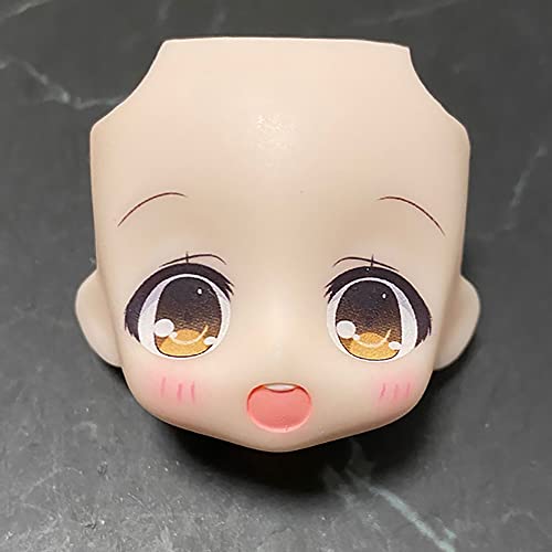 Tête de poupée OB11 GSC marron pour figurine 1/12 BJD