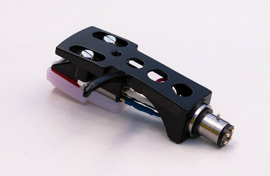 ReadyWired Black Headshell with Cartridge Stylus for JVC QL-5, QL-A5, QL-7, QL-8, QL-10, L-A55, L-F66