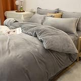 [Ce que vous obtenez] - Cet ensemble de 4 pièces de housse de couette comprend 1 housse de couette, 1 drap-housse, 2 taies d'oreiller