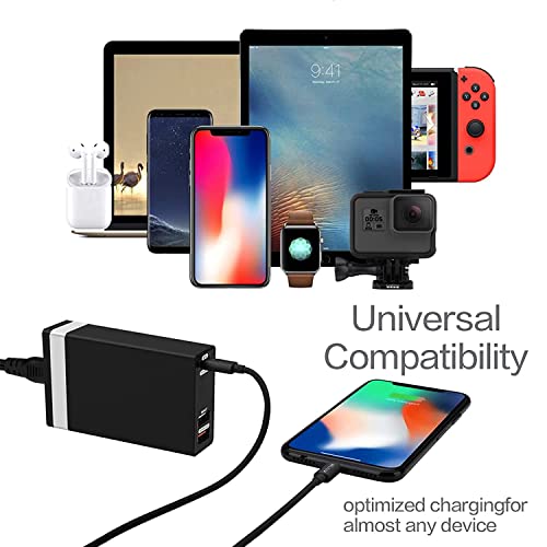 Anjuu Usb-C Type C Usb3.1 Data Sync Charger Power Cable Cord Compatible For Gopro Hero 5 Session Sports Action Video Cameras Chdhs-501,3 Feet #TOP6