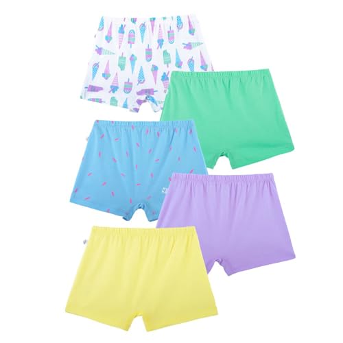 Image of YouGotPlanB Cotton Boxers for Girls | Ages 2-16 Years | Relaxed Fit | Gentle Elastic Waistbands | Breathable & Tagless