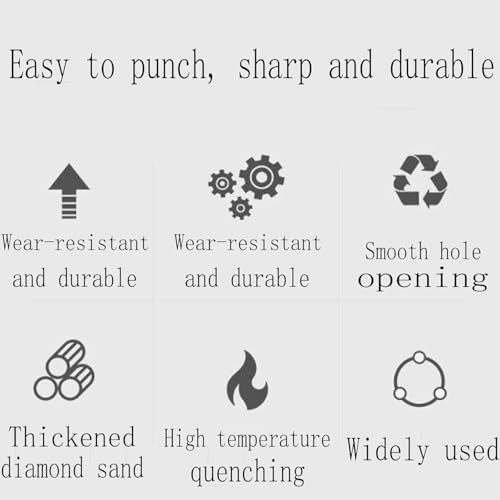 2025 New 2-in-1 Hexagonal Shank Brazing Dry Drilling Hole Opener, Diamonds Cores Drill Bits, 6mm/8mm/10mm/12mm Hole Cutter, for Porcelain Tile, Metal, Concrete, Glass (3) 3 2025 New 2-in-1 Hexagonal Shank Brazing Dry Drilling Hole Opener, Diamonds Cores Drill Bits, 6mm/8mm/10mm/12mm Hole Cutter, for Porcelain Tile, Metal, Concrete, Glass (3) - Image 3