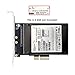 chenyang U.3 SSD U3 Kit SFF-8639 to PCI-E 4.0 X4 Lane Host Adapter for Motherboard PM1735 NVMe PCIe SSD