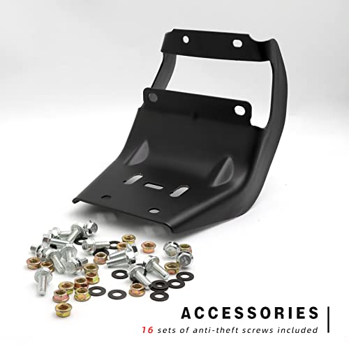 Jhrise 4 Pack Mounting Brackets With 16 Sets Of Anti-Theft Screws, Vehicle Brackets For Side Steps Running Boards, Compatible With F-150 2015-2022, Fit With Super Cab, Regular Cab And Supercrew Cab… #TOP1