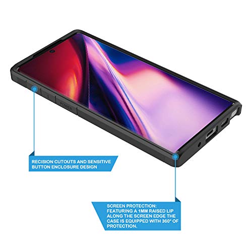 Coque Samsung Note 10 Rosebono Hybride Fine Double Couche Rigide - 4