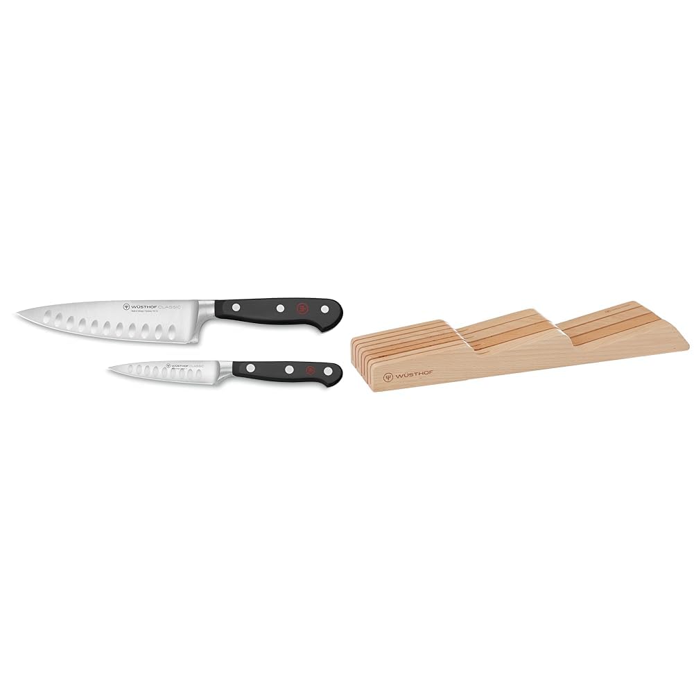 Wüsthof Classic Hollow Edge 2-Piece Chef's Knife Set, Black, 6-inch and 3.5-inch — Amazon image 11