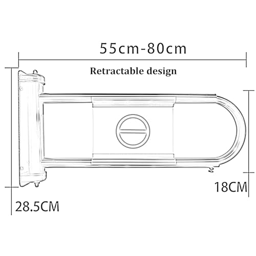 Puerta oscilante de cierre automático, barrera de seguridad con resorte para almacenes, centros comerciales y entradas, puerta de seguridad de metal para una mayor protección