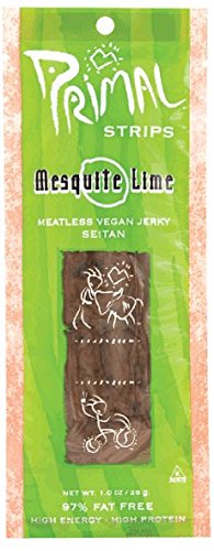 Primal Strips - Meatless Vegan Jerky Seitan Mesquite Lime Flavor ...