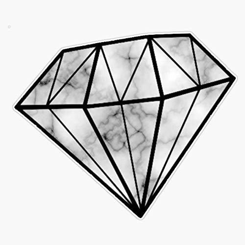 EMC Graphics Diamond Vinyl Waterproof Sticker Decal Car Laptop Wall Window Bumper Sticker 5